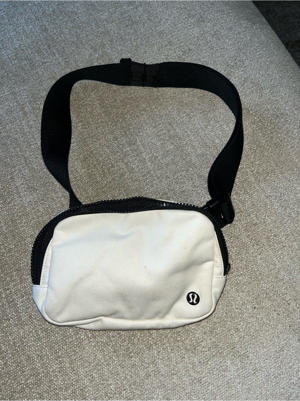 lululemon athletica White and Black Waist Pack